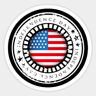 4th Of July Sticker